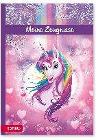 ROTH Zeugnismappe "Einhornportrait", mit Design und Effekt