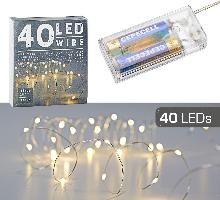 LED Lichterkette Mikro 40er