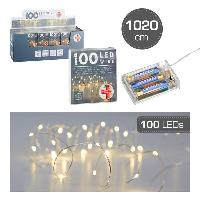 LED Lichterkette Mikro 100er Timer 73637