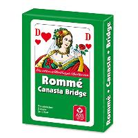 Kartenspiel Doppel Romme franz�sisches Bild 2x52 in St�l...