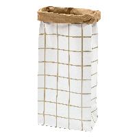 Rico Design Blockbodenbeutel KARO Gold XL 1 St�ck 76 x ...