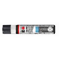 Marabu Reliefpaste Schwarz 073, 25 ml