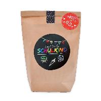 itenga Endlich Schulkind Wundert�te braun 14x22cm