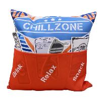 Outdoor Kissen Sofahelden Chillzone mit Taschen und Deko
