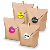 SET  Happy Birthday (Motiv 39) 24x Geschenkt�ten + Klamm...