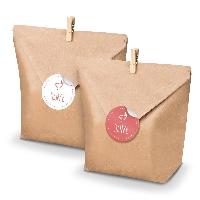 SET  Taube Danke (Motiv 41) 24x Geschenkt�ten + Klammern...