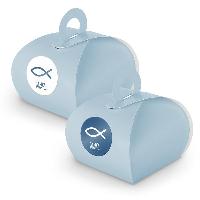 SET Danke Fisch (Motiv 33) 24x Geschenkschachtel mit Gri...