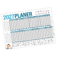 itenga XXL Premium Urlaubsplaner 2027 DIN A0 250g/m� ext...