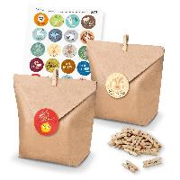 itenga Geschenkt�ten 24 xT�ten + Stickerbogen Frohe Oste...