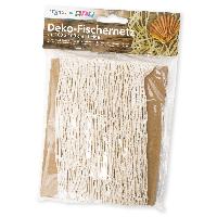 itenga Fischernetz 100x100cm natur DekoFischernetz 1mx1m