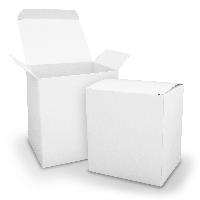 25x itenga W�rfelbox XL aus Karton 11x9x12cm wei� Gastge...