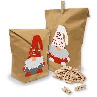 Geschenkt�ten Set Wichtelbande Weihnachten Klammern + St...