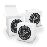 itenga Geschenkverpackung Set 3x XL W�rfel Weiss+ Sticke...