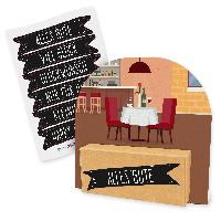 itenga Geldgeschenkverpackung Restaurant Essen Tisch Din...