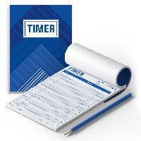 itenga 2x Timer Block DIN A6 50 Blatt Zeitplaner Zeiterf...
