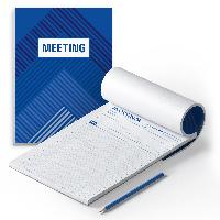 itenga 2x Meetingnotiz Block Besprechungsprotokoll Notiz...