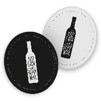 itenga 10x Bierdeckel Untersetzer Wein Keep calm and dri...