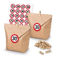 itenga SET Geschenkt�ten Verkehrszeichen 30 (104) 24x T�...