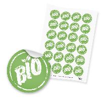 itenga 24x Sticker BIO (Motiv 113) gr�n wei�