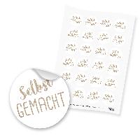 itenga 24x Sticker Aufkleber Selbstgemacht (Motiv119) l...