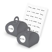 itenga SET Mr. & Mrs. (Motiv 125) 24x Geschenkschachtel ...