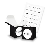 itenga SET Mr. & Mrs. Gastgeschenk Hochzeit (Motiv125) 2...
