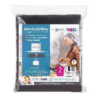 itenga Universal Aktiv Kohlefilter 2er Set 47x57cm