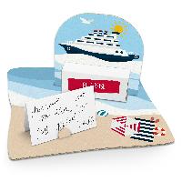 itenga Geldgeschenkverpackung Kreuzfahrtschiff (Motiv 48...