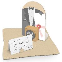itenga Geldgeschenkverpackung Mr. & Mrs. Hochzeitspaar (...