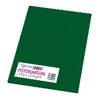 itenga Fotokarton - A4 300 g/qm dunkelgr�n 25 Blatt