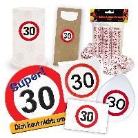 Partyset Komplettset 6-teilig Geburtstag Feier "Verkehrs...