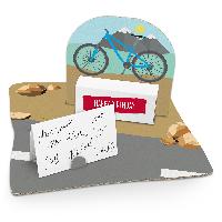 itenga Geldgeschenkverpackung Fahrrad modern (Motiv 59) ...