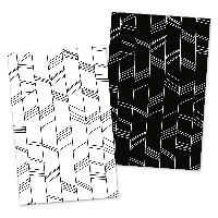 itenga 24x Geschenkkarten Muster Abstrakt (Visitenkarten...