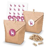 itenga SET Adventskalender 24x T�ten + Klammern + Zahlen...