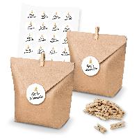itenga SET Geschenkt�ten 24x T�ten + Klammern + Sticker ...