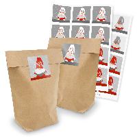 itenga Geschenkt�ten 24x T�ten + Sticker Wichtelbande qu...