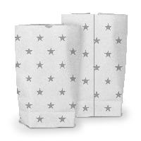 25x itenga Geschenkt�te bedruckt 17x26cm Muster Sterne