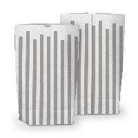 itenga Geschenkt�te bedruckt 17x26cm Muster Streifen