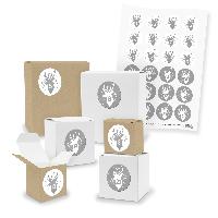 Adventskalender zum F�llen 24x Quader W�rfel gemischt + ...