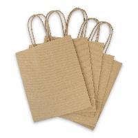 5x Papiertragetasche Geschenkt�te mit Kordel 18x8x22cm 9...