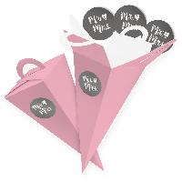 itenga SET V50 Mr. & Mrs. 24x Geschenkt�te 14 cm, Rosa +...