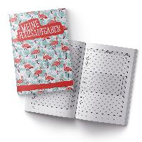 itenga Hausaufgabenheft Flamingo (Motiv 6) DIN A5, 96 Se...