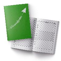 itenga Hausaufgabenheft Papierflieger Gr�n (Motiv 18) DI...