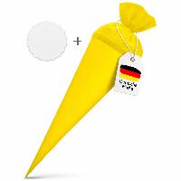itenga Set Gelb Schult�te Rohling 70 cm rund + Namenssch...