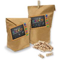 itenga 10x Geschenkt�te + Klammern + Aufkleber Endlich S...