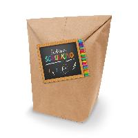 itenga 10x Geschenkt�ten XL + Aufkleber Endlich Schulkin...