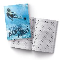 itenga Hausaufgabenheft Taucher (Motiv 34) DIN A5, 96 Se...
