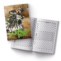 itenga Hausaufgabenheft Motocross (Motiv 35) DIN A5, 96 ...