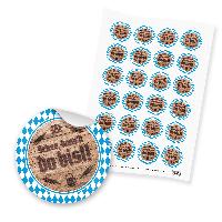 itenga 24x Sticker Schee dass d do bist Aufkleber Bayern...