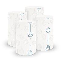 itenga 6x Windlicht klein Ornament wei� blau / nordic bl...